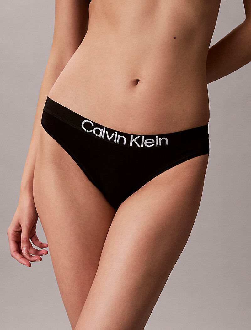 Calvin Klein Siyah Renkli Kadın Bikini Külot