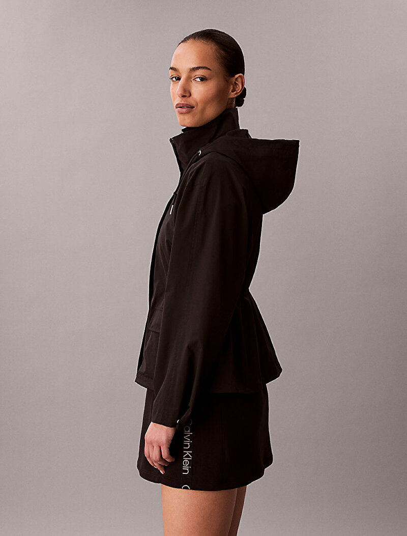 Calvin Klein Siyah Renkli Kadın Short Transitional Ceket