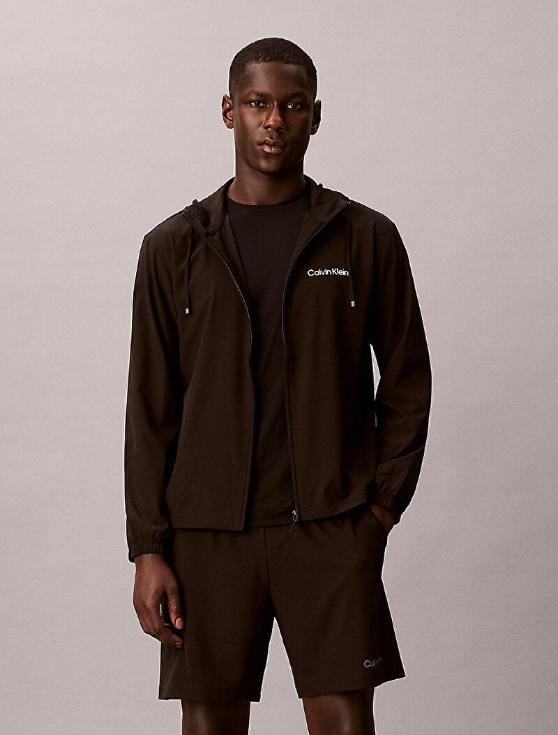 Calvin Klein Siyah Renkli Erkek Rüzgarlık Ceket