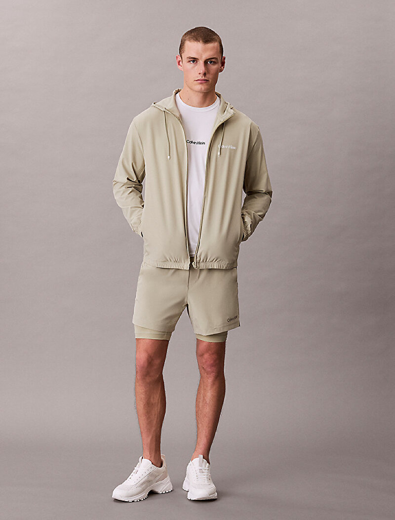 Calvin Klein Yeşil Renkli Erkek Rüzgarlık Ceket