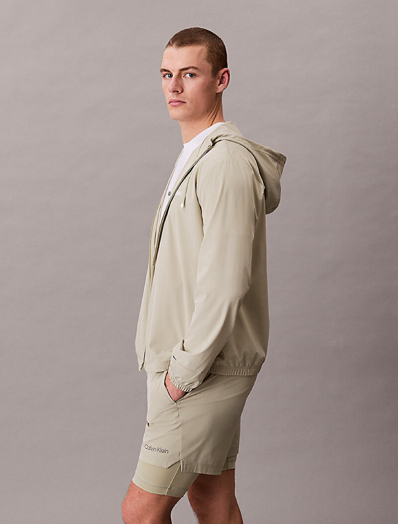 Calvin Klein Yeşil Renkli Erkek Rüzgarlık Ceket