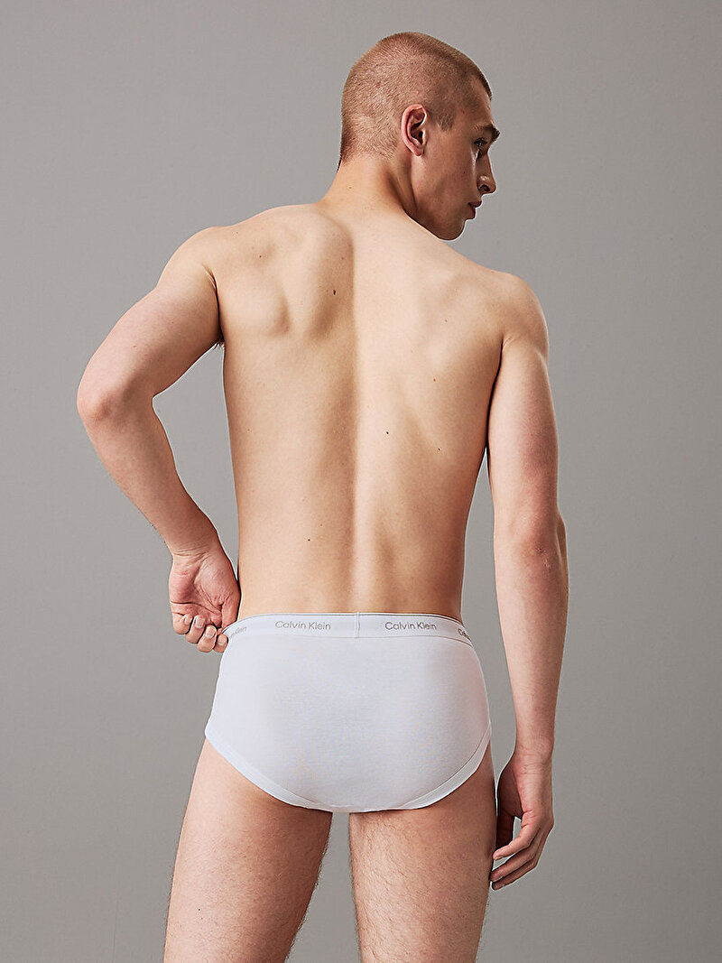 Calvin Klein Çok renkli Renkli Erkek 3'lü Hip Brief Slip