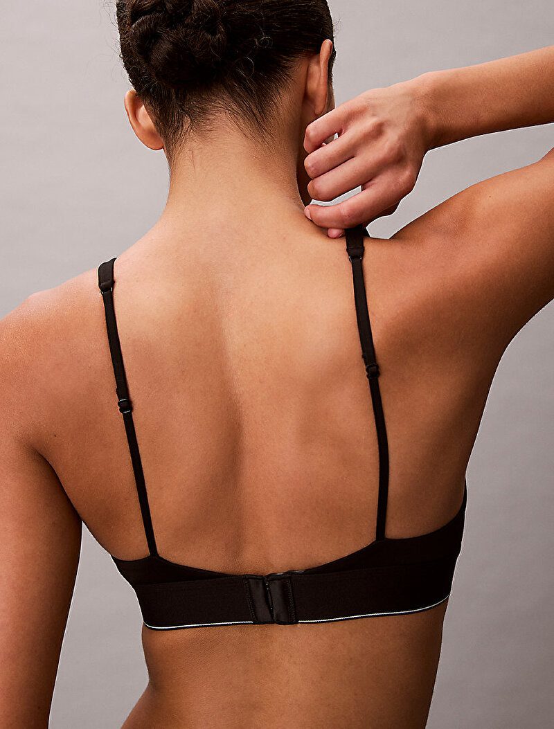 Calvin Klein Siyah Renkli Kadın Lightly Lined Triangle Sütyen