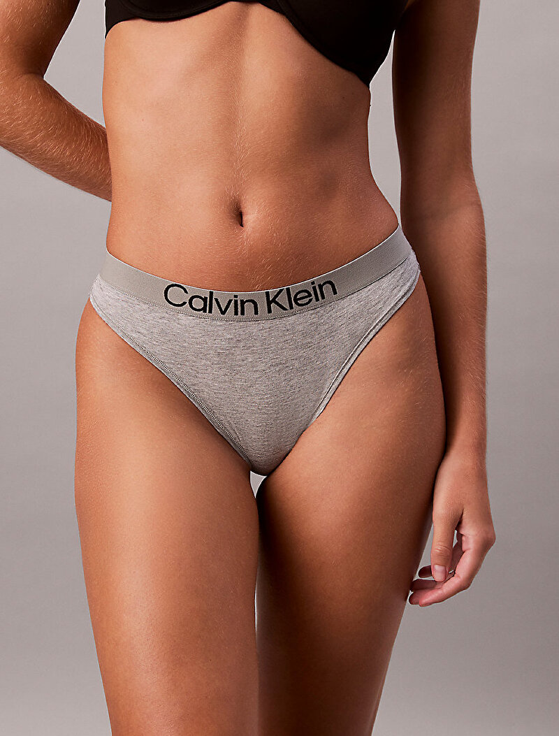 Calvin Klein Gri Renkli Kadın Tanga