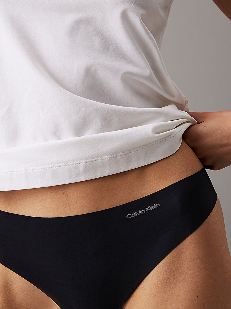 Calvin Klein Siyah Renkli Kadın 3'lü Paket Tanga