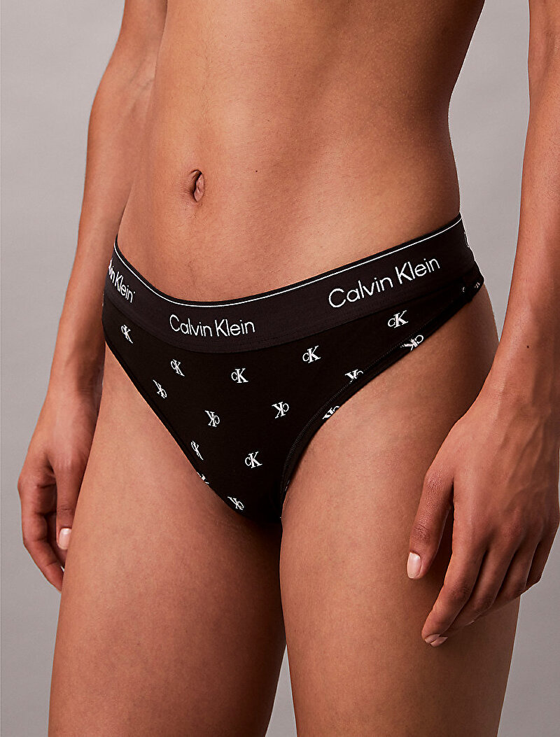Calvin Klein Siyah Renkli Kadın Tanga