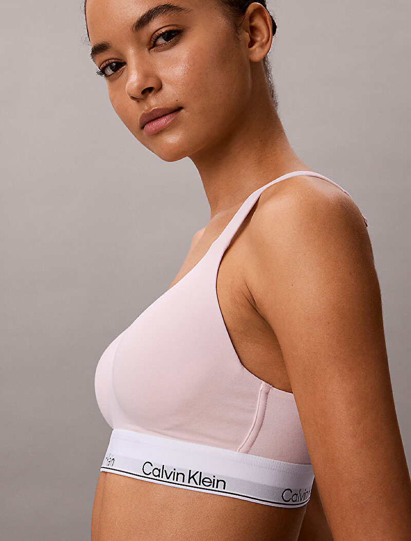 Calvin Klein Pembe Renkli Kadın Lift Bralet