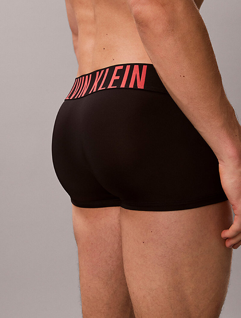 Calvin Klein Siyah Renkli Erkek 3'lü Paket Low Rise Trunk Boxer