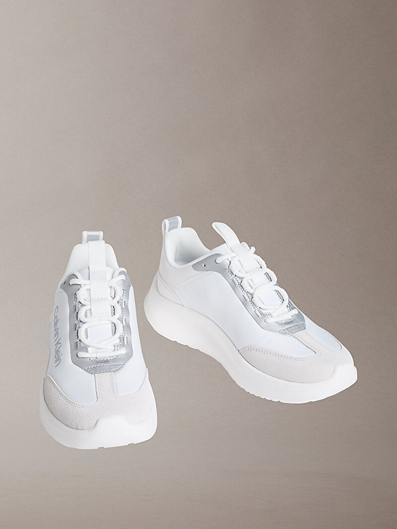 Calvin Klein Beyaz Renkli Kadın Light Eva Runner Sneaker