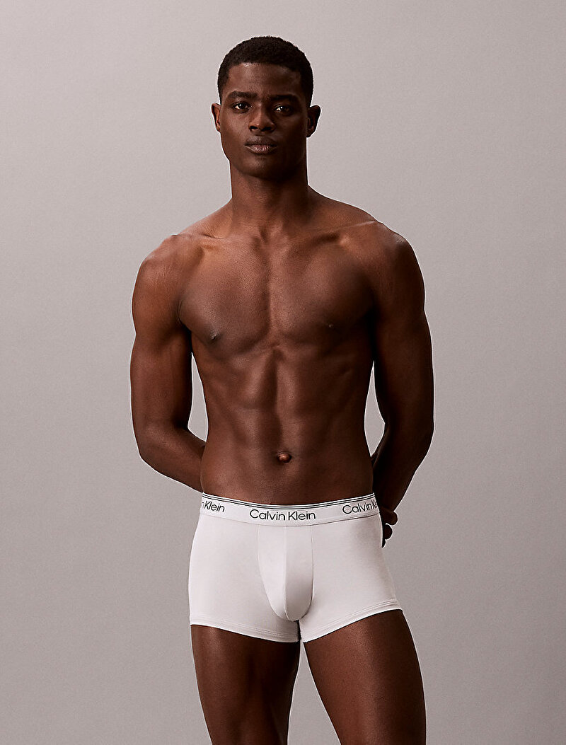 Calvin Klein Çok renkli Renkli Erkek 3'lü Paket Low Rise Trunk Boxer