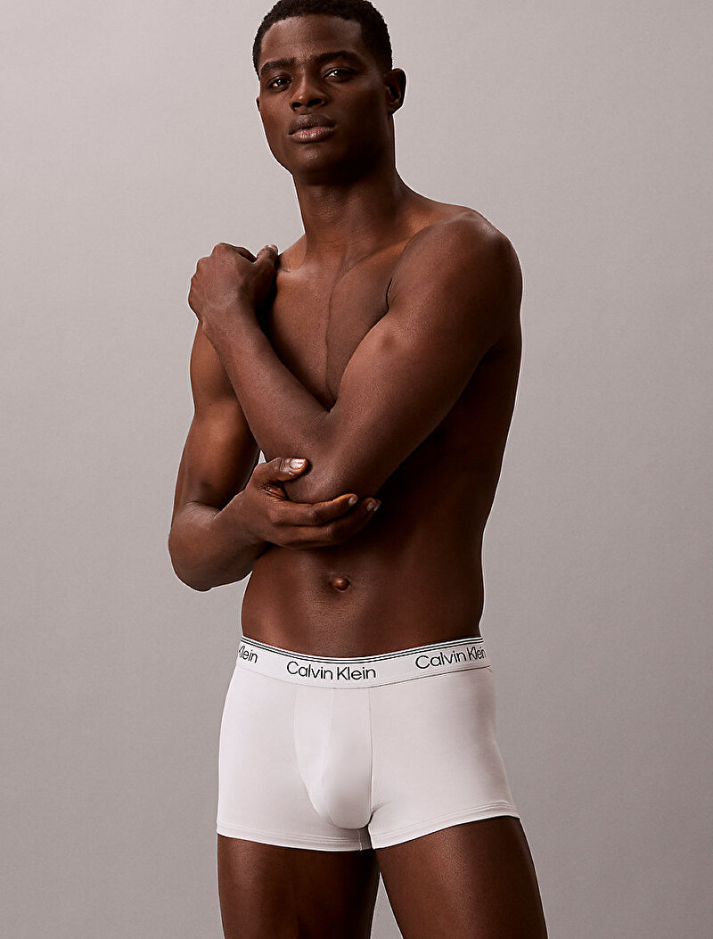 Calvin Klein Çok renkli Renkli Erkek 3'lü Paket Low Rise Trunk Boxer