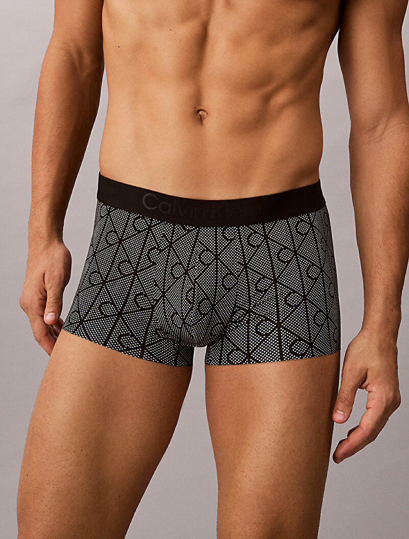 Calvin Klein Siyah Renkli Erkek Low Rise Trunk Boxer