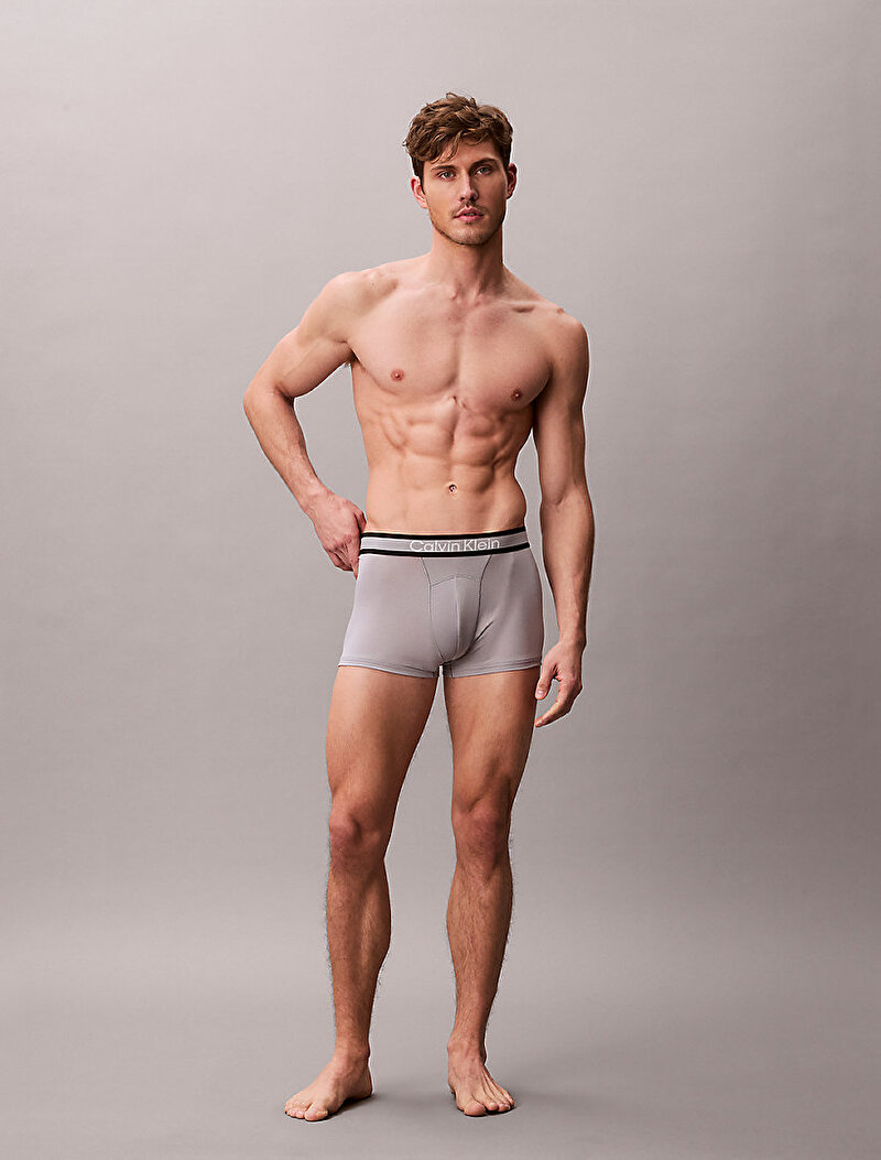 Calvin Klein Gri Renkli Erkek Trunk