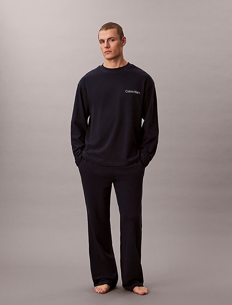 Calvin Klein Mavi Renkli Erkek Pijama Set