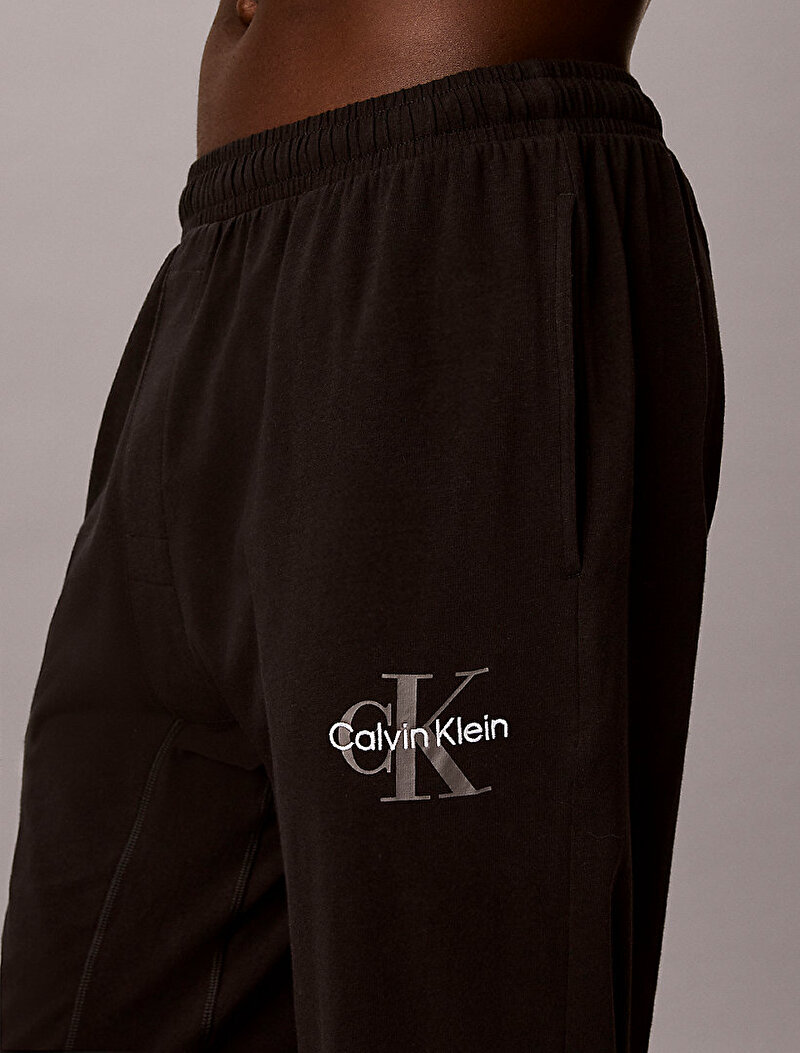 Calvin Klein Siyah Renkli Erkek Monogram Pijama Altı