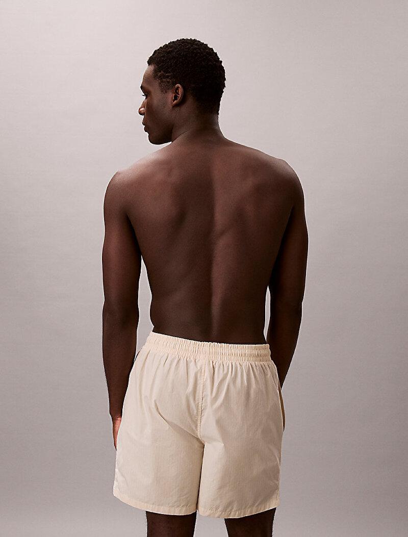 Calvin Klein Bej Renkli Erkek Heritage Crest Pijama Altı