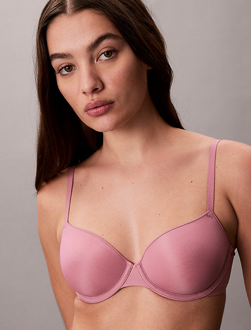 Calvin Klein Pembe Renkli Kadın Lightly Lined Sütyen