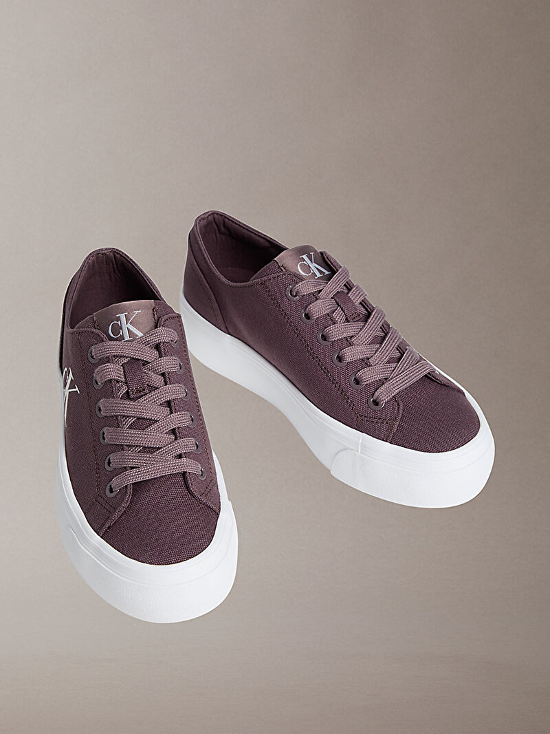 Calvin Klein Mor Renkli Kadın Vulcanic Flatform Low Sneaker