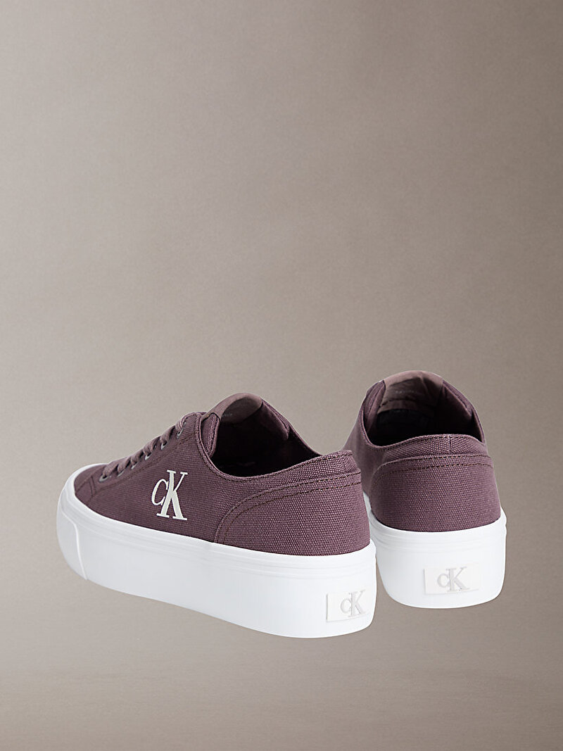 Calvin Klein Mor Renkli Kadın Vulcanic Flatform Low Sneaker