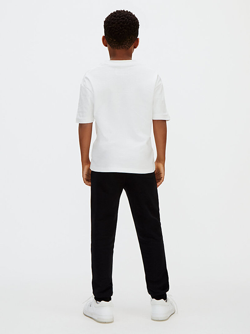 Calvin Klein Siyah Renkli Çocuk Unisex Mini Badge Eşofman Altı