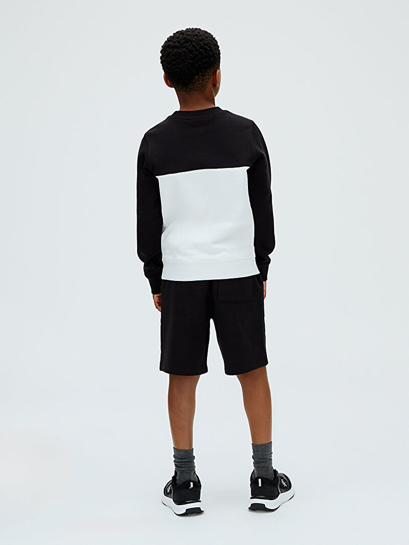 Calvin Klein Siyah Renkli Erkek Çocuk Terry Şort
