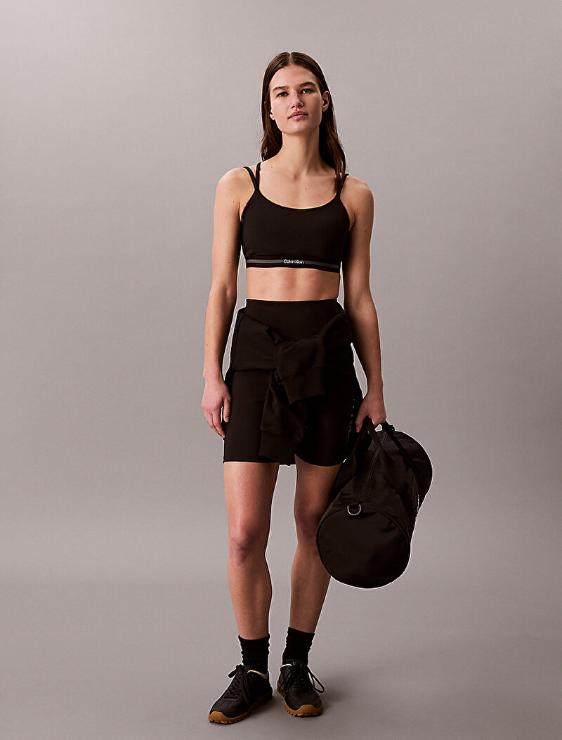 Calvin Klein Siyah Renkli Kadın Icon Sport Low Support Sütyen