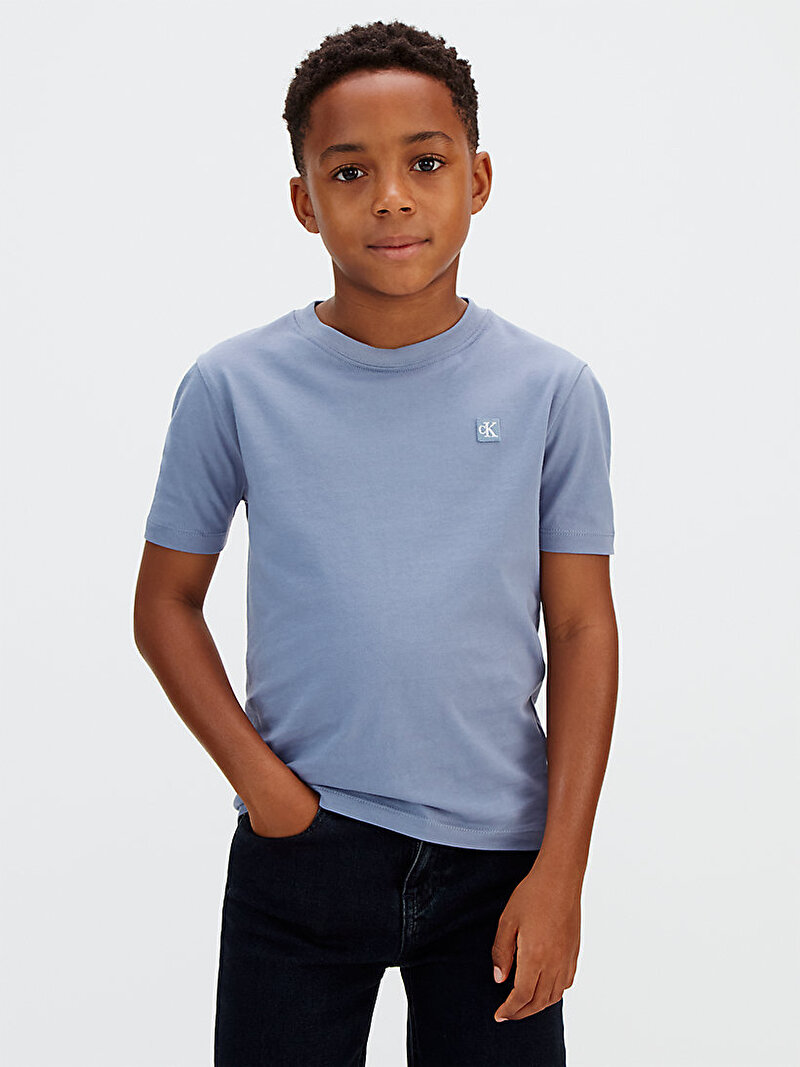 Çocuk Unisex Mono Mini Badge T-shirt