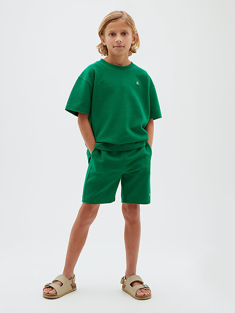 Erkek Çocuk Ottoman Şort T-shirt Set