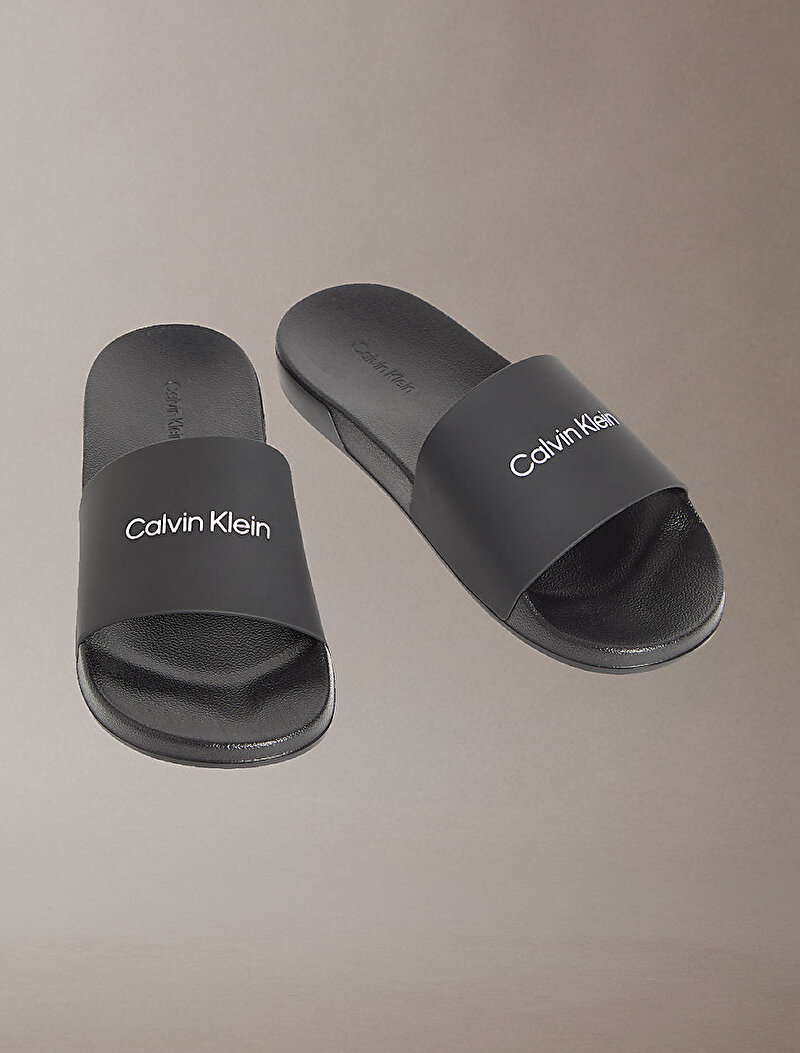 Calvin Klein Siyah Renkli Erkek Essential Slide Monobrand Terlik