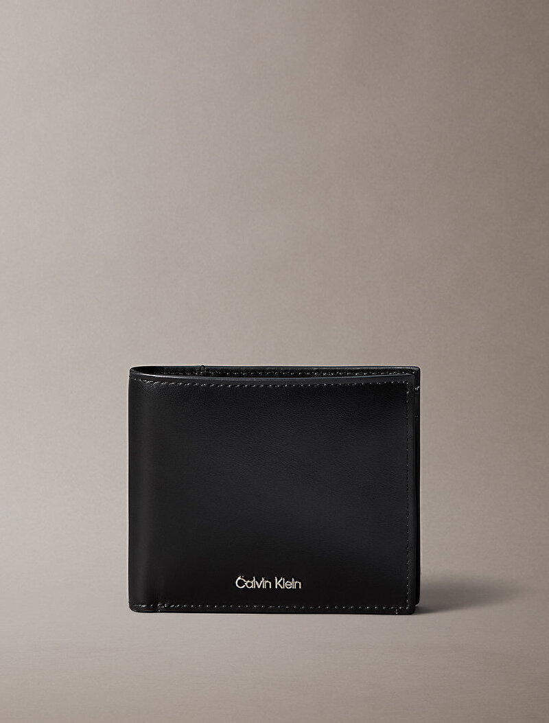 Calvin Klein Siyah Renkli Erkek Raised Bifold Cüzdan