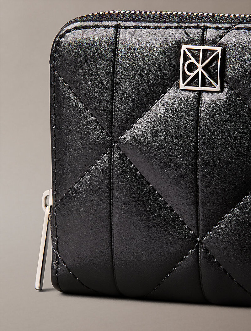 Calvin Klein Siyah Renkli Kadın Quilted Cüzdan