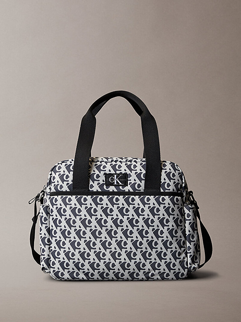 Calvin Klein Mavi Renkli Çocuk Unisex CK Seyahat Çantası