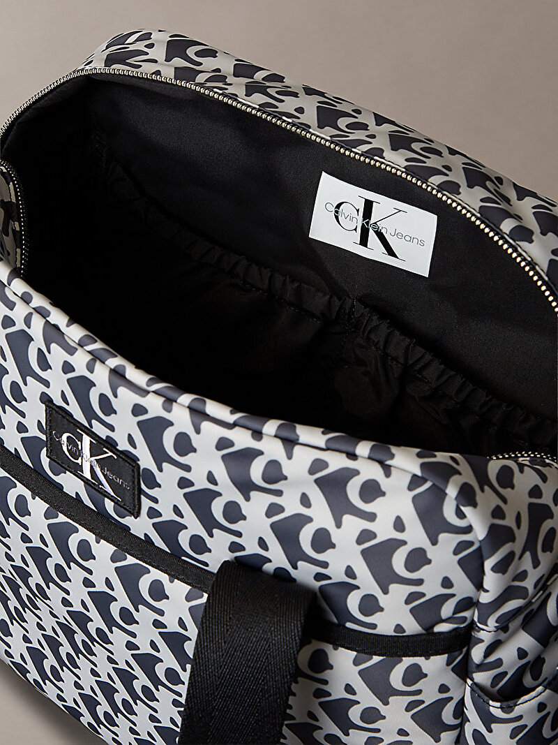 Calvin Klein Mavi Renkli Çocuk Unisex CK Seyahat Çantası
