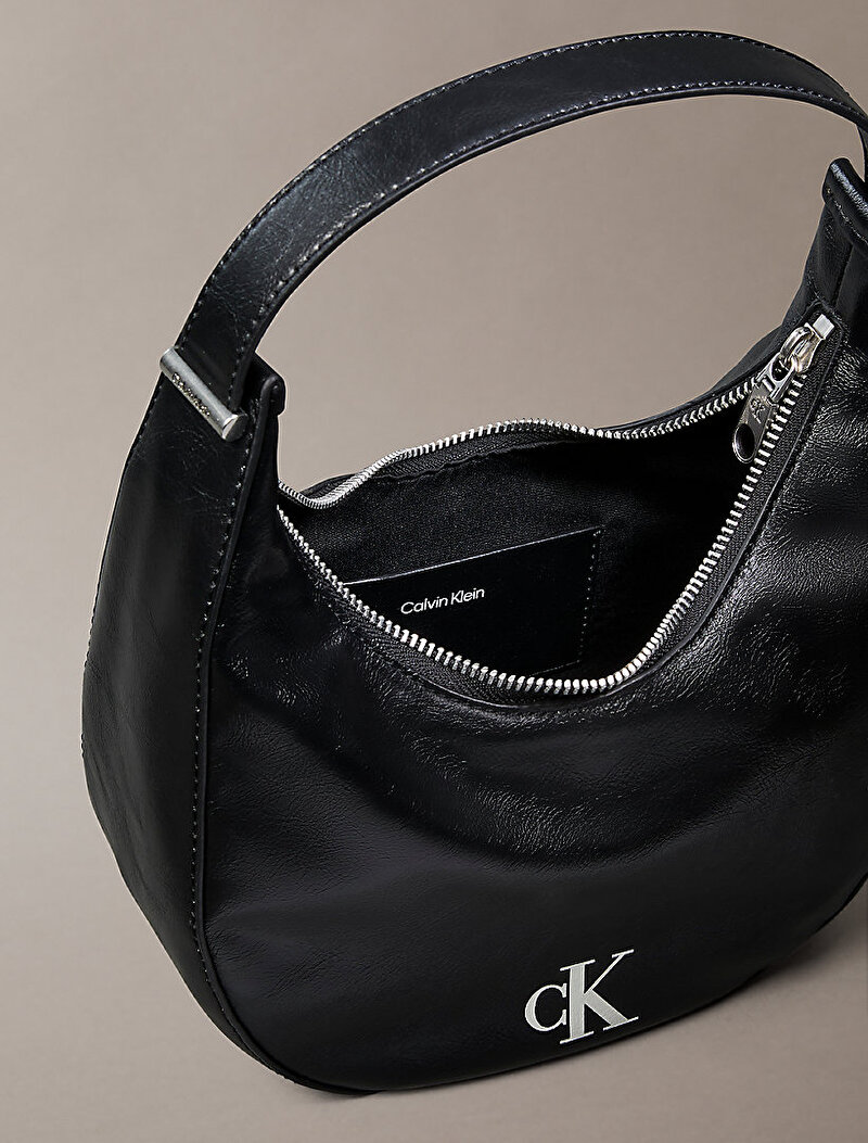 Calvin Klein Siyah Renkli Kadın Buckle Small Omuz Çantası