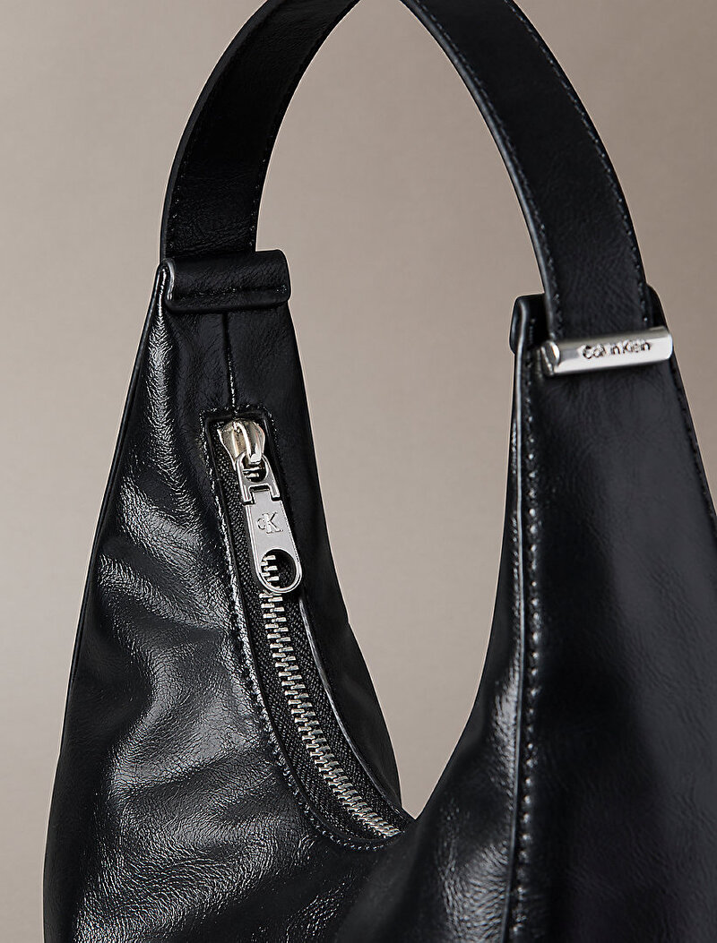 Calvin Klein Siyah Renkli Kadın Buckle Small Omuz Çantası