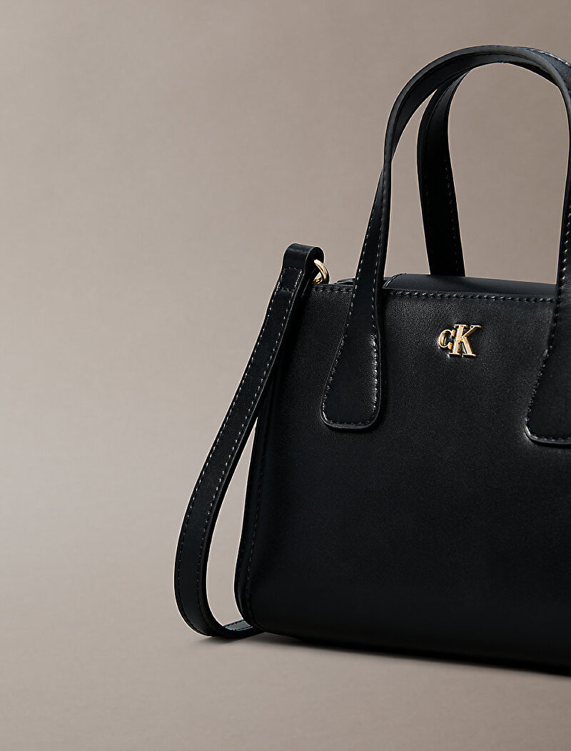 Calvin Klein Siyah Renkli Kadın CK Mini Tote Çanta