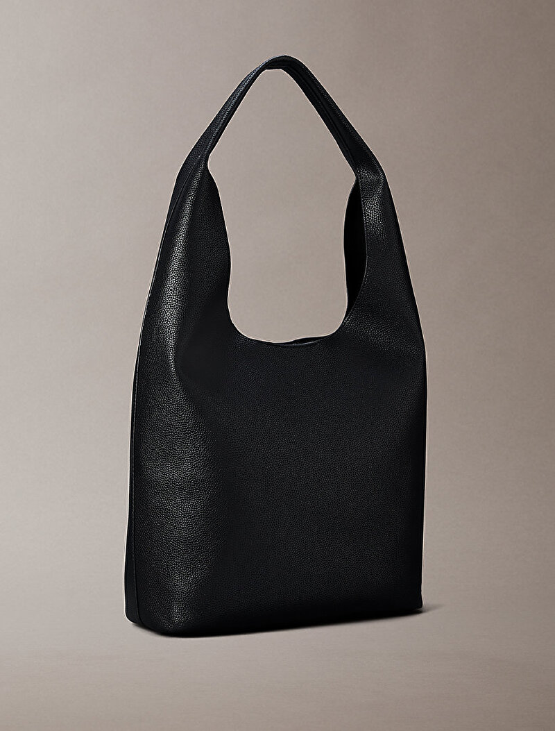 Calvin Klein Siyah Renkli Kadın Slouchy Pebble Omuz Çantası