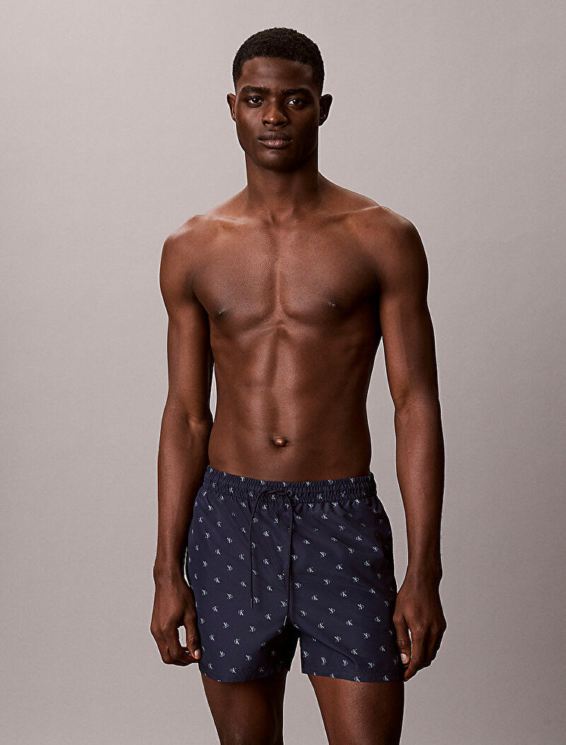 Erkek Short Drawstring Deniz Şortu