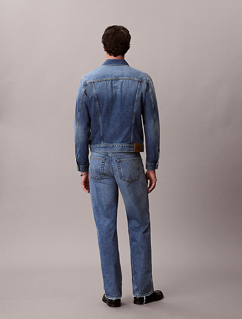 Calvin Klein Mavi Renkli Erkek 90S Straight Andrew Jean Pantolon