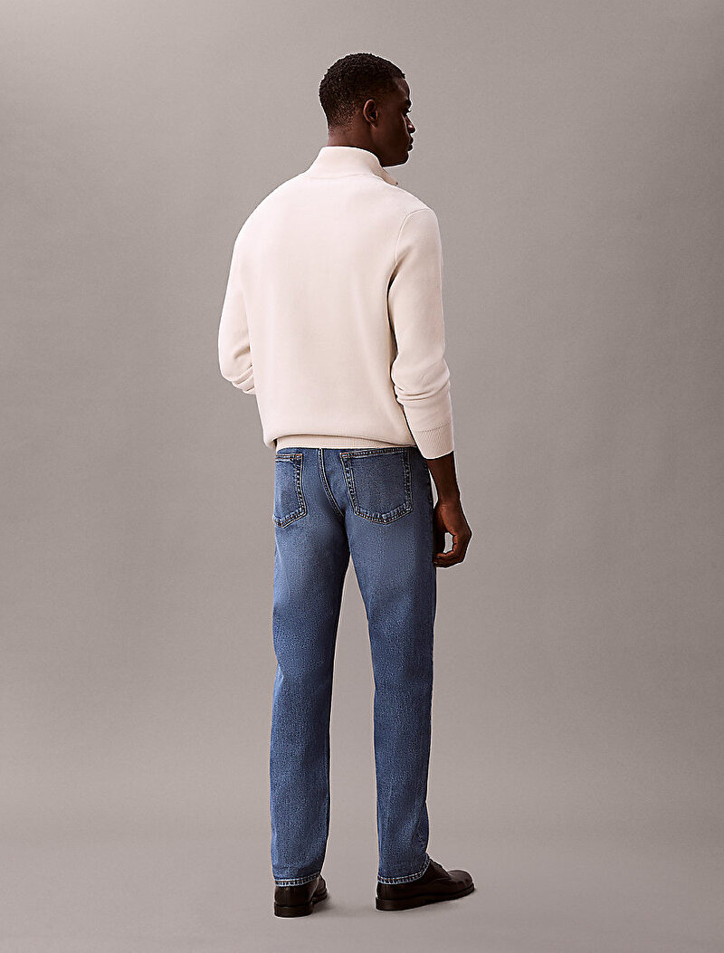 Calvin Klein Mavi Renkli Erkek Slim Straight Diggor Jean Pantolon