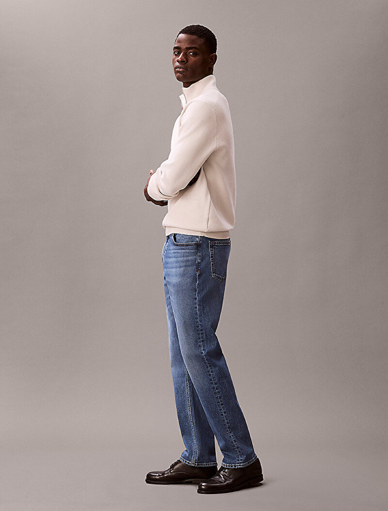 Calvin Klein Mavi Renkli Erkek Slim Straight Diggor Jean Pantolon