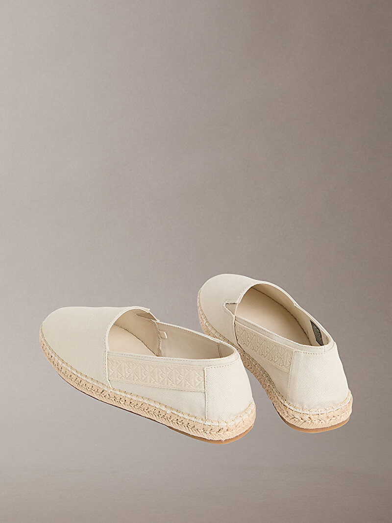 Calvin Klein Beyaz Renkli Erkek Webbing Espadril
