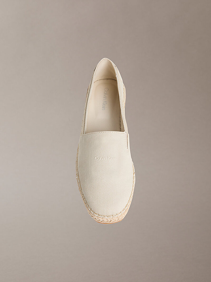 Calvin Klein Beyaz Renkli Erkek Webbing Espadril