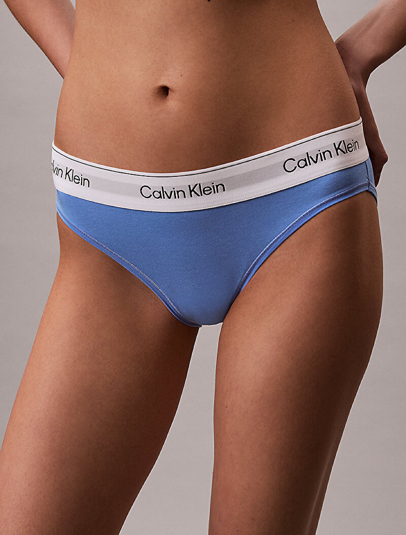 Calvin Klein Mavi Renkli Kadın Bikini Külot