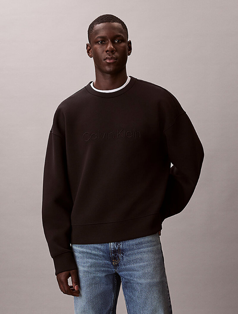 Erkek Spacer Crewneck Sweatshirt