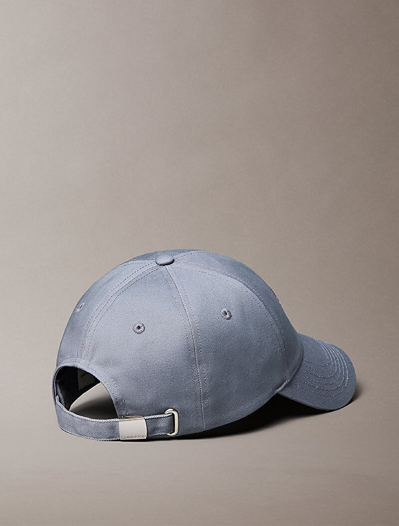 Calvin Klein Gri Renkli Kadın Monogram Embroidery Şapka