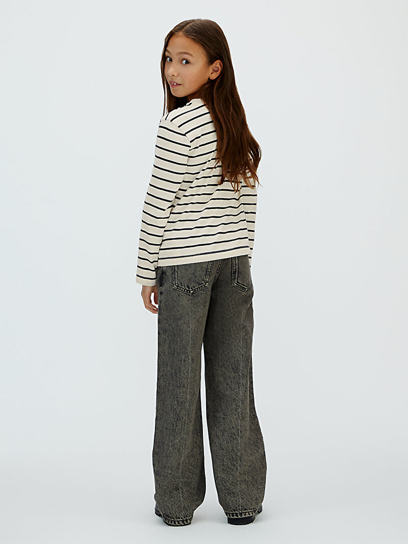 Calvin Klein Çok renkli Renkli Kız Çocuk Stripe T-shirt