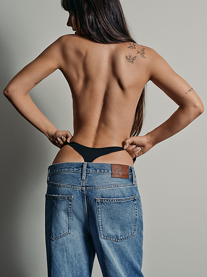 Calvin Klein Siyah Renkli Kadın Tanga