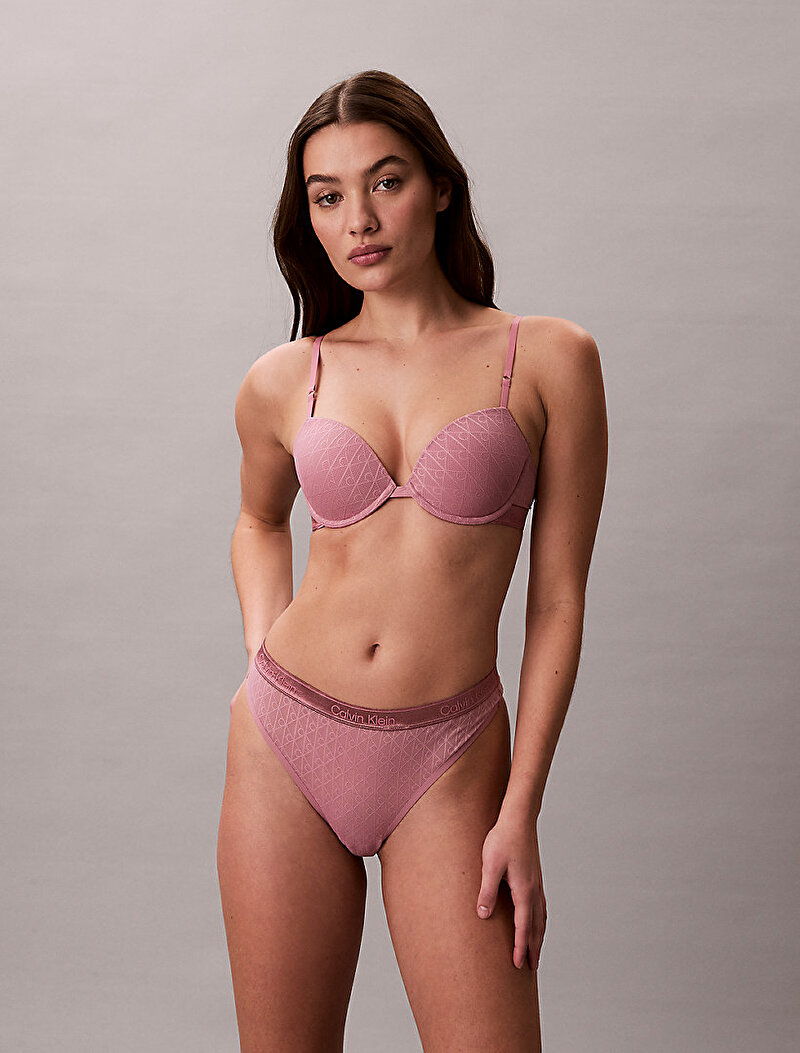 Calvin Klein Pembe Renkli Kadın Tanga