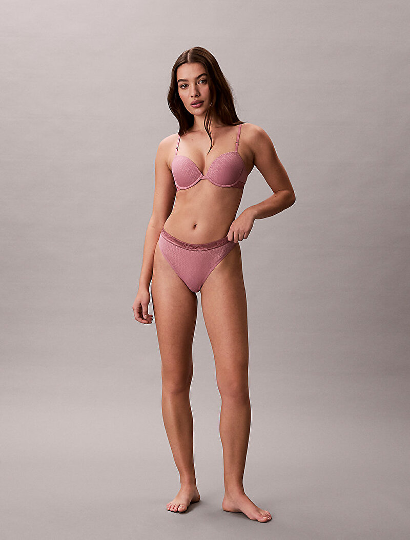 Calvin Klein Pembe Renkli Kadın Tanga